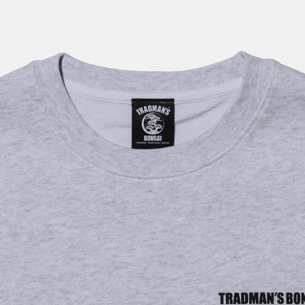 TRADMAN'S BONSAI SWEAT -ASH- 詳細画像